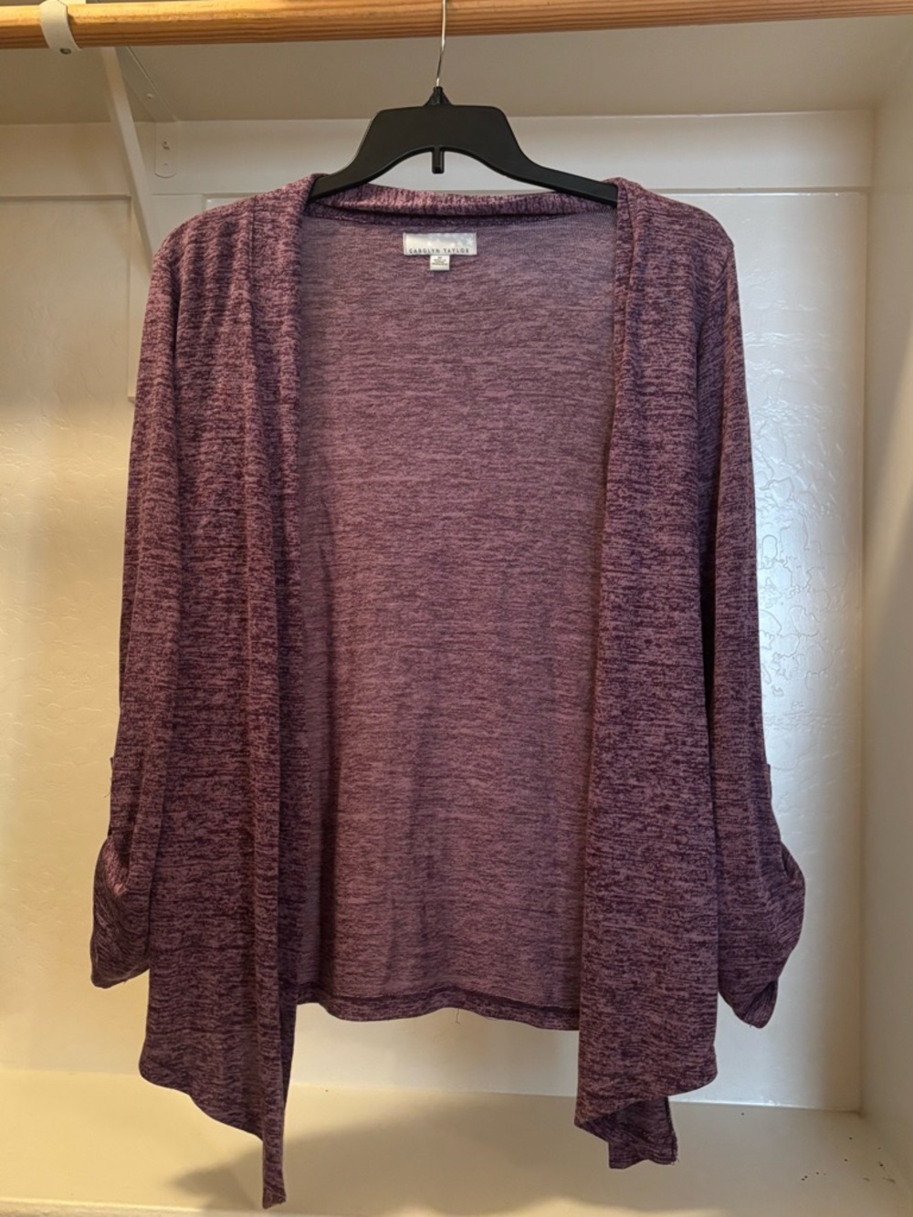 Women's Purple Cardigan